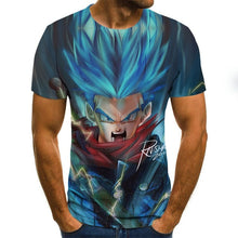 Load image into Gallery viewer, Manga dragon ball z super saiyan son goku anime verão 3d impressão 2020 mais novo moda t topos masculino/meninos dos desenhos animados casual t camisa