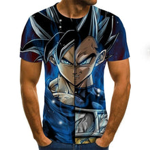 Load image into Gallery viewer, Manga dragon ball z super saiyan son goku anime verão 3d impressão 2020 mais novo moda t topos masculino/meninos dos desenhos animados casual t camisa