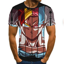 Load image into Gallery viewer, Manga dragon ball z super saiyan son goku anime verão 3d impressão 2020 mais novo moda t topos masculino/meninos dos desenhos animados casual t camisa