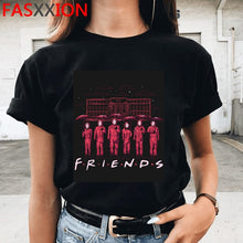 Load image into Gallery viewer, Novo dinheiro heist legal camisa masculina la casa de papel harajuku camiseta casa de papel gráfico tshirt bella ciao hip hop superior t masculino