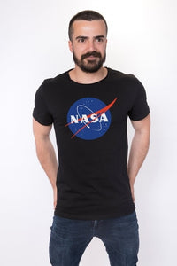 Angemiel Wear Nasa Logo Cotton White Men 'S T-Shirt