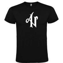 Load image into Gallery viewer, Camiseta Negra Adexe Y Nau Logo 100 Algodon Tallas S M L Xl Xxl Xxxl
