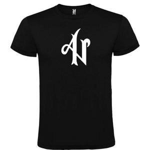 Camiseta Negra Adexe Y Nau Logo 100 Algodon Tallas S M L Xl Xxl Xxxl