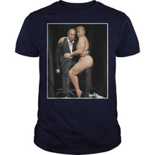 Load image into Gallery viewer, Putin with Sexy Trump on Desk Men&#39;s T Shirt
