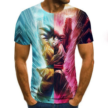 Load image into Gallery viewer, Manga dragon ball z super saiyan son goku anime verão 3d impressão 2020 mais novo moda t topos masculino/meninos dos desenhos animados casual t camisa
