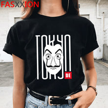 Load image into Gallery viewer, Novo dinheiro heist legal camisa masculina la casa de papel harajuku camiseta casa de papel gráfico tshirt bella ciao hip hop superior t masculino
